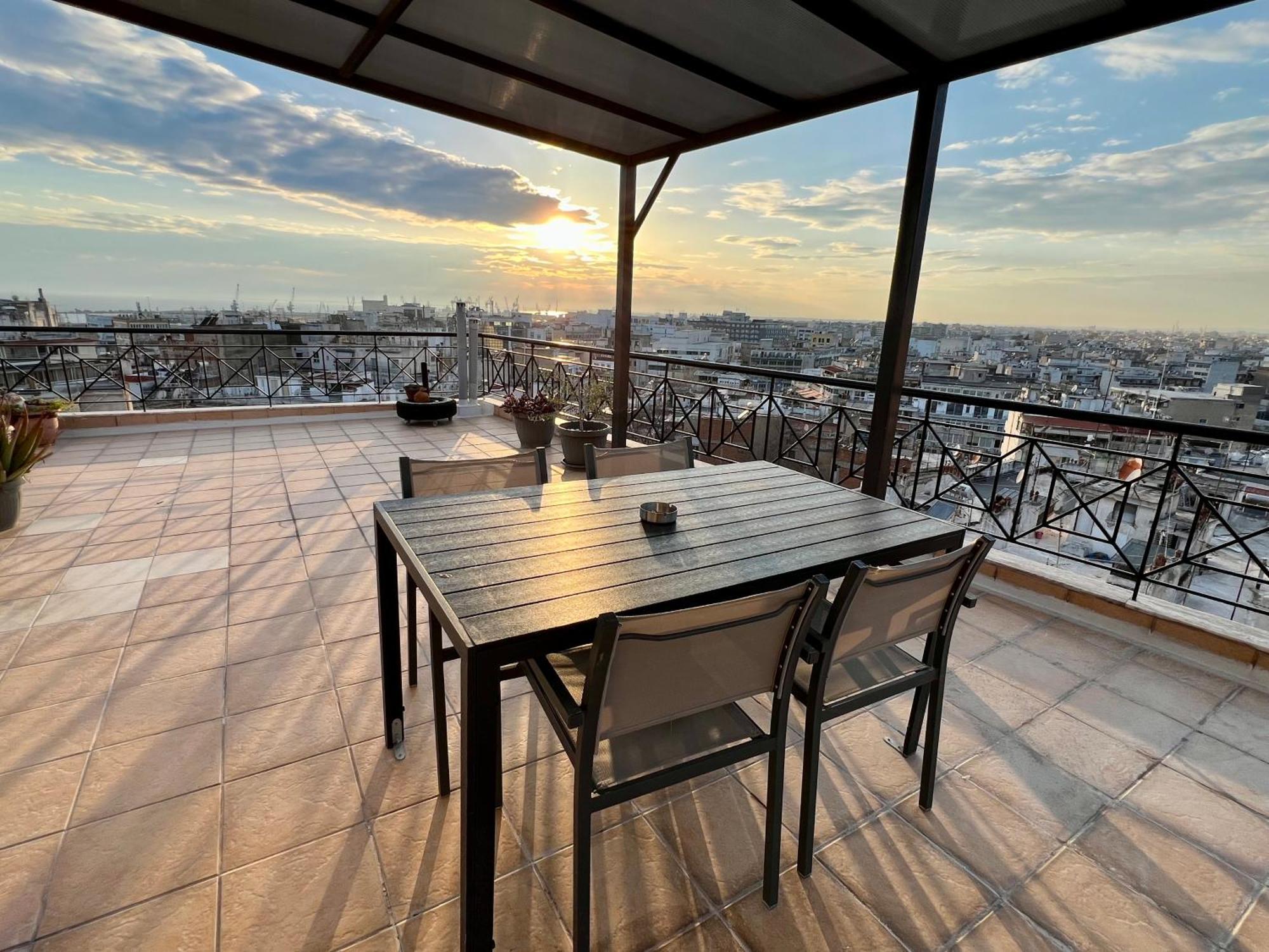 180° Rooftop View Salonicco Esterno foto
