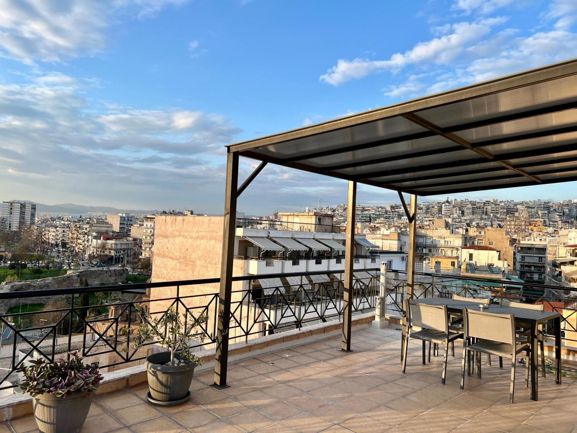 180° Rooftop View Salonicco Esterno foto